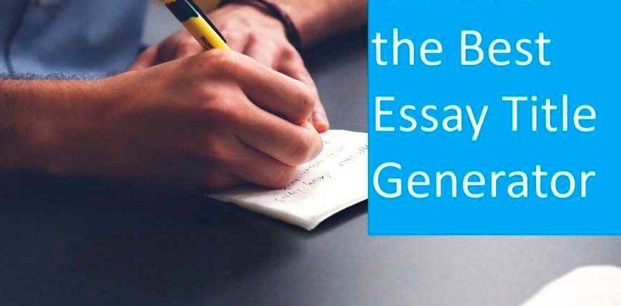 essay title generator