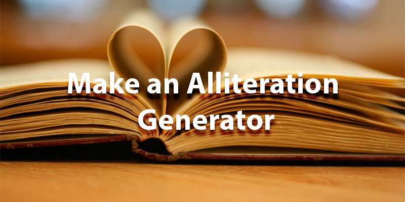 alliteration generator