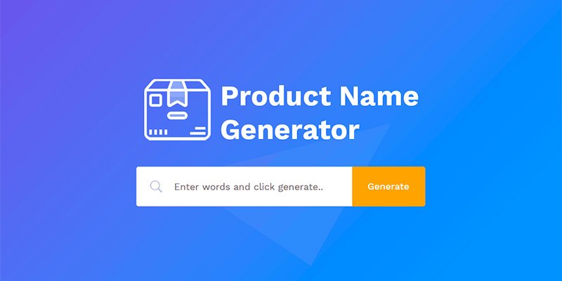 Project Name Generator